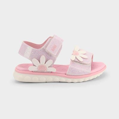 Sandália Infantil Bibi Summer Roller Sport 3.0 Branco com Rosa 1289010 20