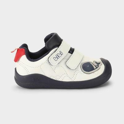 Tênis Infantil Bibi Fisioflex 5.0 Branco com Azul 1265128 19
