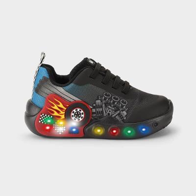 Tênis Infantil Bibi Fun Light Preto de Carro 1275020 23