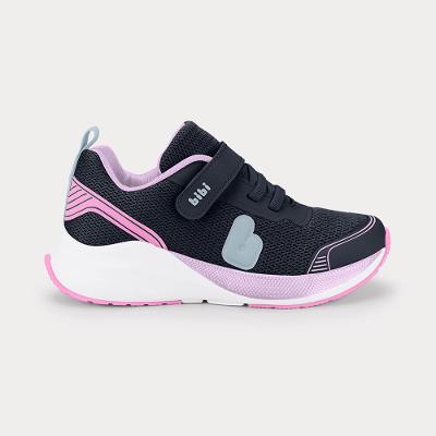 Tênis Infantil Bibi High School Azul Marinho com Lilás 1248065 28