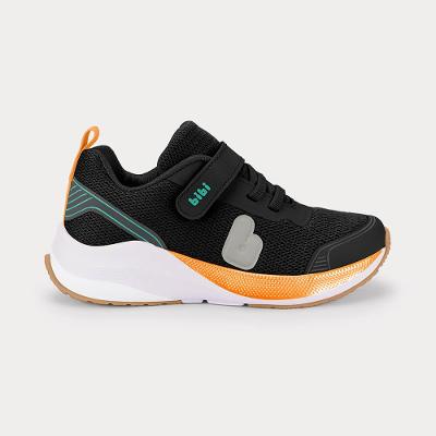 Tênis Infantil Bibi High School Preto com Laranja 1248064 28