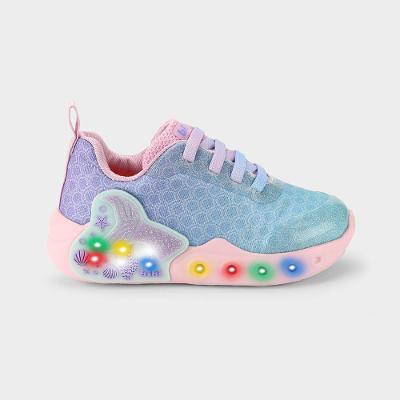 Tênis Infantil Bibi Fun Light Azul de Sereia 1275021 23