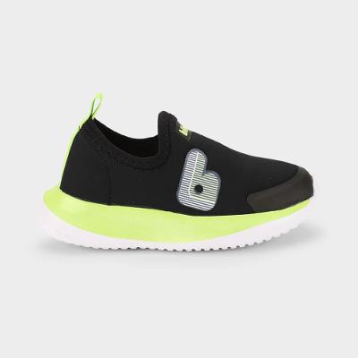 Tênis Infantil Bibi Flash Preto com Verde 1232293
