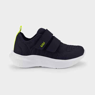 Tênis Infantil Bibi Volt 2.0 Azul Marinho com Verde 25