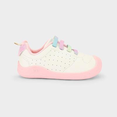 Tênis Infantil Bibi Fisioflex 5.0 Branco com Rosa 1265118 18