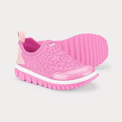 Tênis Infantil Bibi Roller 2.0 Rosa de Estrelas 