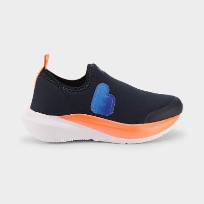 Tênis Infantil Bibi Volt 2.0 Azul Marinho com Laranja