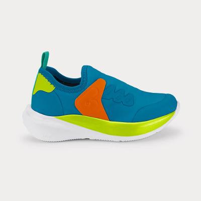 Tênis Infantil Bibi Volt 2.0 Azul com Verde