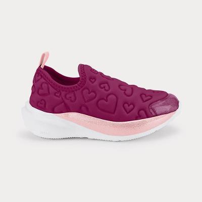Tênis Infantil Bibi Volt 2.0 Rosa com Corações 25