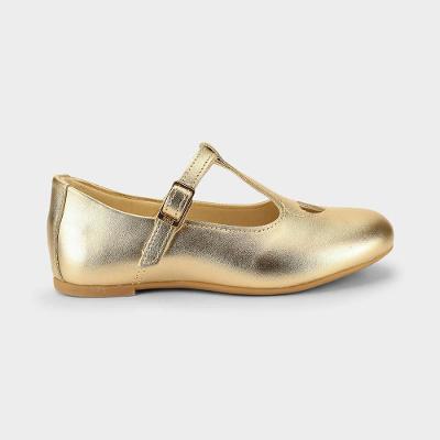 Sapatilha Infantil Bibi Ballerina Basic Dourada 1238118 20