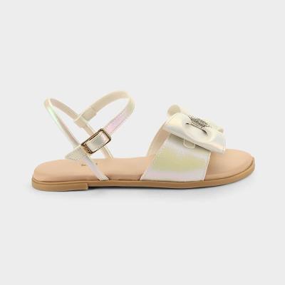Sandália Infantil Bibi Shine Kids Branca Perolizada 28