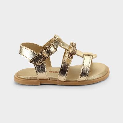 Sandália Infantil Bibi Shine Mini Dourada