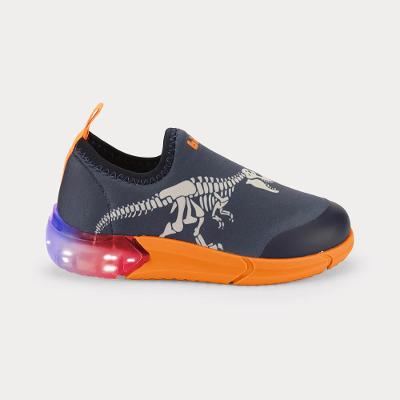 Tênis Infantil Bibi Space Azul de Dinossauro 1228173 21