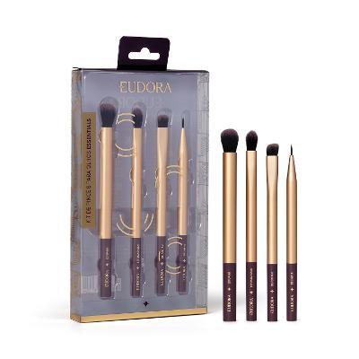 Eudora Essentials Kit de Pincéis para Olhos
