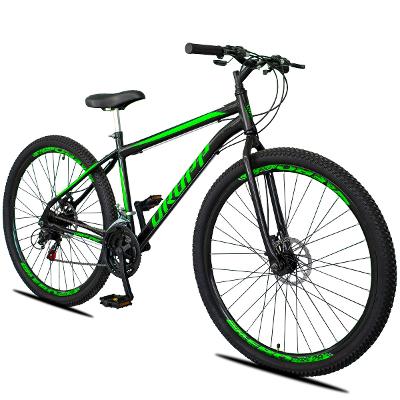 Bicicleta Aro 29 Dropp Sport Aero Aço Carbono 21 Vel Marchas Freio a Disco