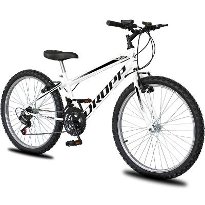 Bicicleta Aro 24 Dropp Sport Infantil Adulto18 vel marchas Freio V-Brake