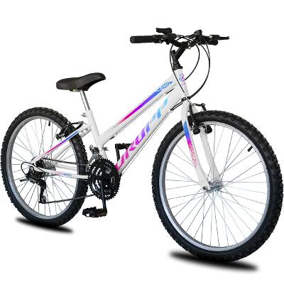Bicicleta Aro 24 Infantil Feminina 18 vel marchas Dropp Sport Freio V-Brake
