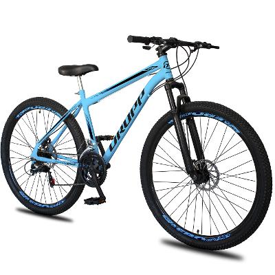 Bicicleta Aro 29 Dropp Sport Aço Carbono 21 Marchas Vel Freio a Disco e Suspensão