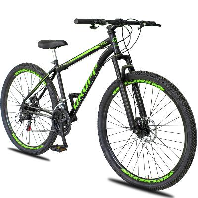 Bicicleta Aro 29 Dropp Sport Aço Carbono 21 Marchas Vel Freio a Disco e Suspensão