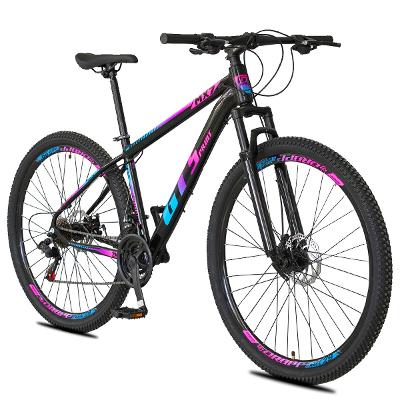 Bicicleta  Aro 29 GT Sprint MX7 24V index Freio Disco Alumínio Suspensão Aero MTB
