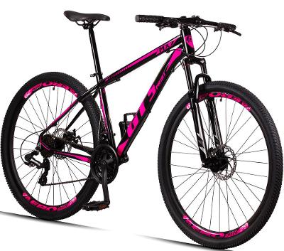 Bicicleta  Aro 29 GT Sprint MX7 24V index Freio Disco Alumínio Suspensão Aero MTB