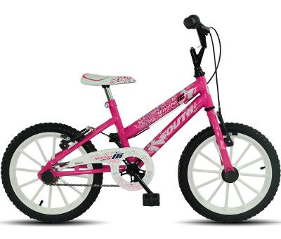 Bicicleta infantil Aro 16 South Crianças Meninos Meninas rodinhas