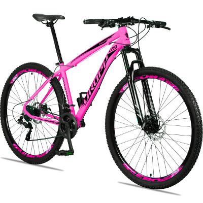 Bicicleta aro 29 Dropp Alumínio 21 Vel Marchas Freios a Disco Aluminum