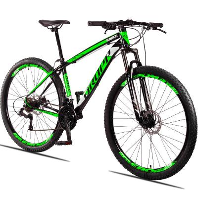 Bicicleta Aro 29 Dropp Race 24 Vel Câmbio Traseiro Shimano Freio a Disco Bike MTB Alumínio