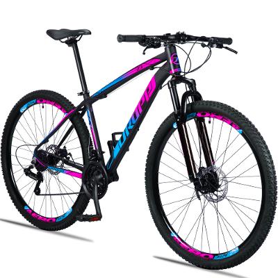 Bicicleta Aro 29 Dropp Z3 Câmbios 24 Vel Marchas Freio a Disco Mecânico com Suspensão Dianteira MTB