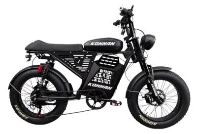 Bicicleta Eletrica Scooter Konnan  1000w Preta Autopropileno