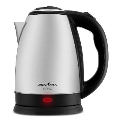 Chaleira Elétrica Britânia 1,8L Inox BCHE18A