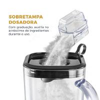 Liquidificador Britânia Fortis Turbo 1400W 3L Preto BLQ1300P - 5