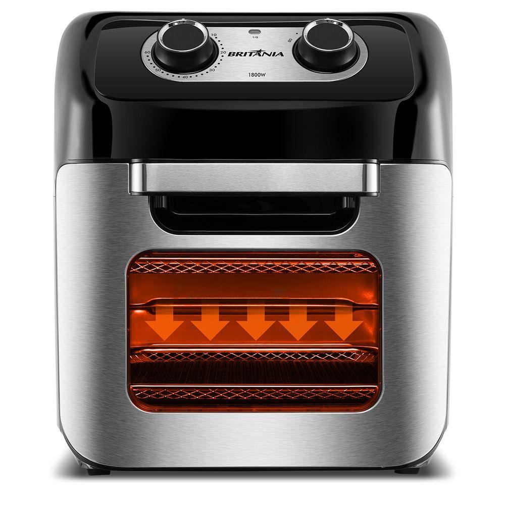 Air Fryer Oven Britânia 12L 3 em 1 1800W BFR2300P - 4