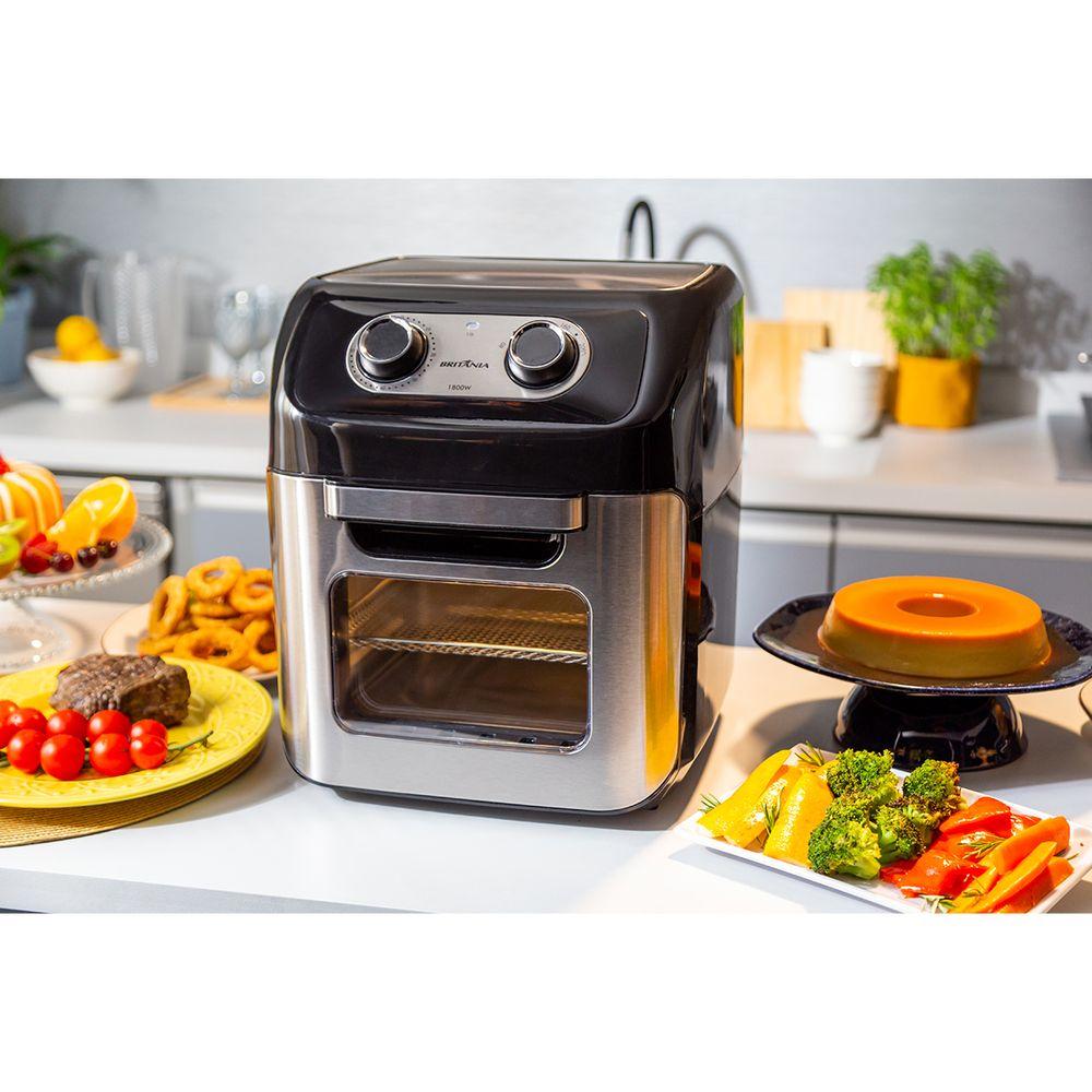 Air Fryer Oven Britânia 12L 3 em 1 1800W BFR2300P - 5
