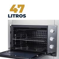 Forno Elétrico de Embutir Britânia 47 Litros BFE47P 2 Resistências - 3