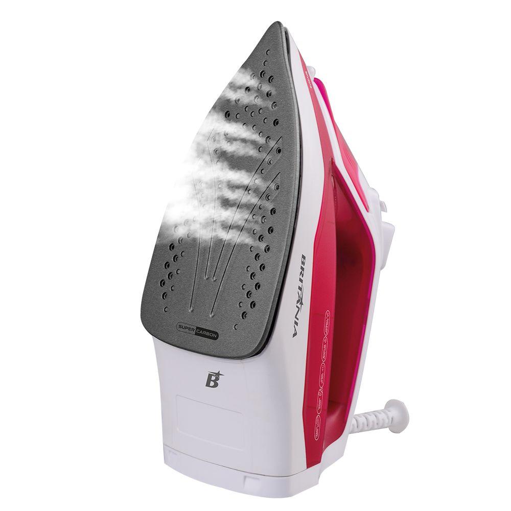 Ferro de Passar a Vapor Super Carbon Britânia BFV201R - 6