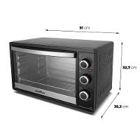Forno Elétrico Britânia 36L Dupla Resistência 1500W BFE41P - 6