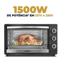 Forno Elétrico Britânia 36L Dupla Resistência 1500W BFE41P - 5