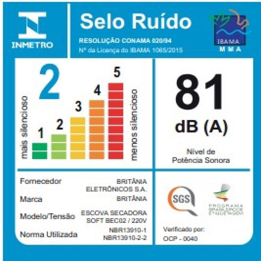 Escova Secadora Britânia Soft Tourmaline 4 em 1 1200W BEC02 - 7