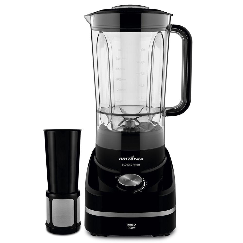 Liquidificador Britânia Revert Turbo BLQ1250P 1200W - 2