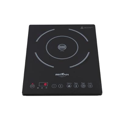Cooktop de Indução Britânia BCT01P Vidro Cerâmico Preto