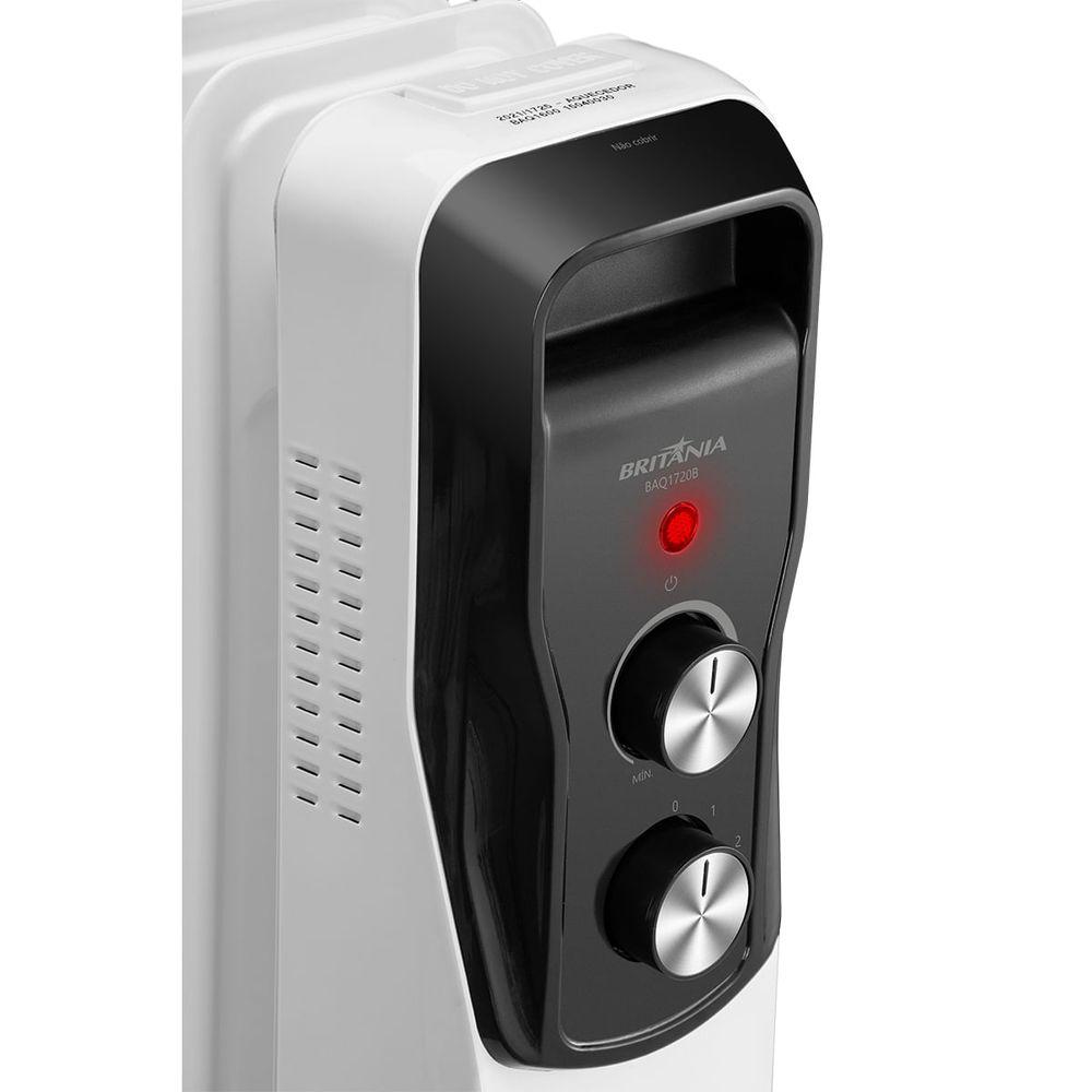 Aquecedor a Óleo Britânia 3 Níveis 1500W BAQ1720B - 4