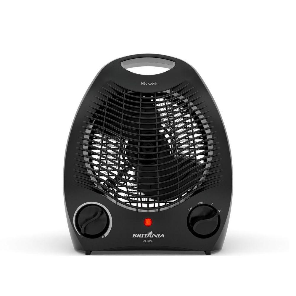 Aquecedor Britânia 2 em 1 com 3 Níveis de Potência AB1500P - 1