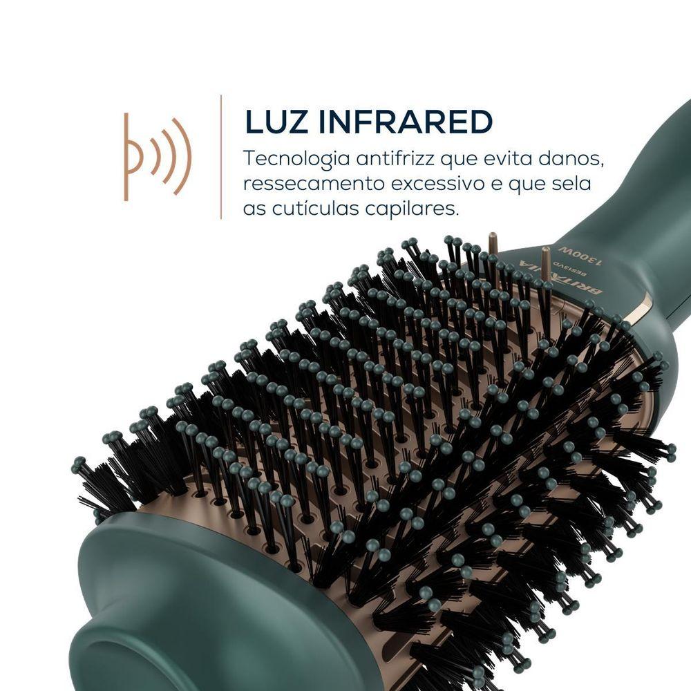 Escova Secadora Britânia Soft 3 em 1 Infrared Bivolt BES13VD - 4