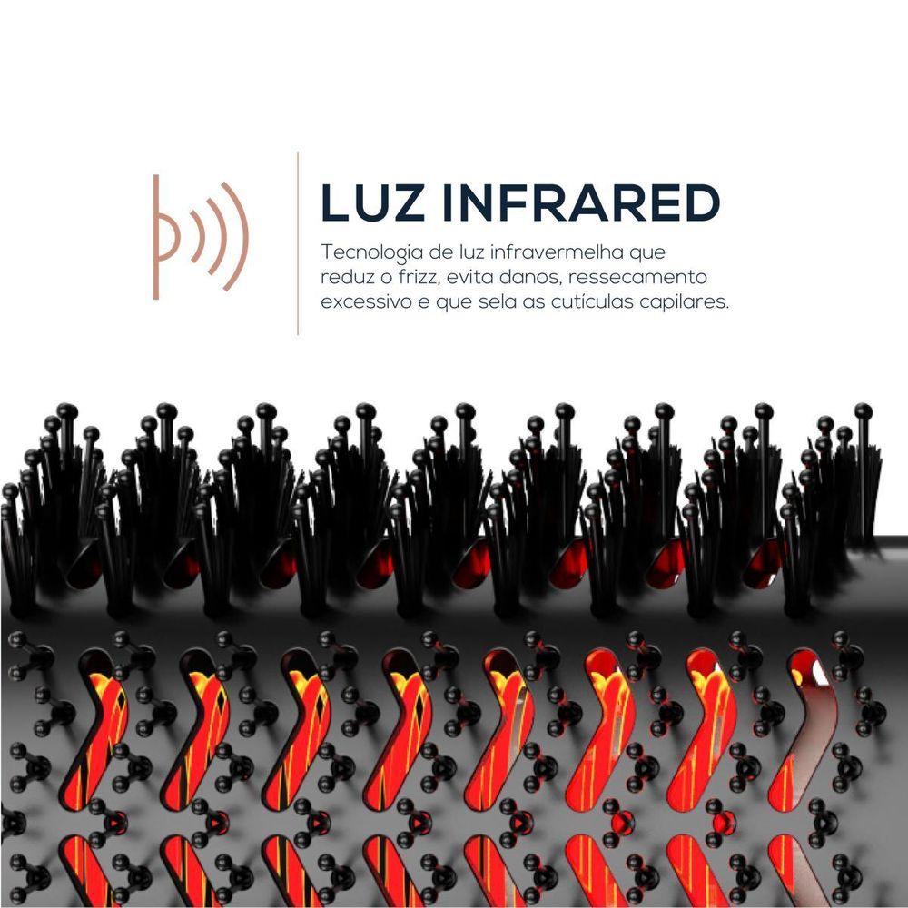 Escova Secadora Britânia Soft 4 em 1 1300W Bivolt BEC07R - 4