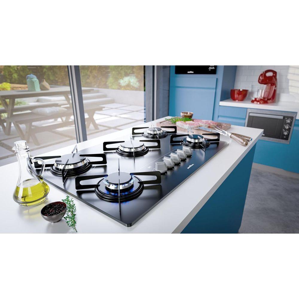 Cooktop a Gás Britânia 5 Bocas BCT5P - 8