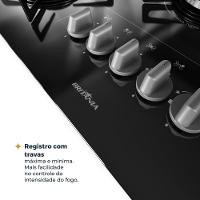Cooktop a Gás Britânia 5 Bocas BCT5P - 5