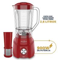 Liquidificador Britânia BLQ970V Turbo 900W 2,6L - 5