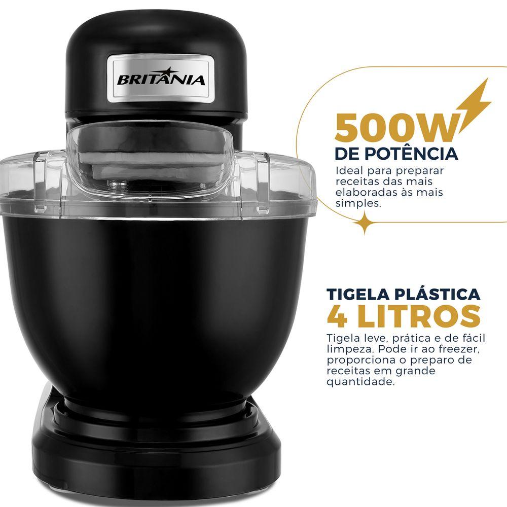 Batedeira Planetária Britânia 500W 12 Velocidades BBPE01 - 3