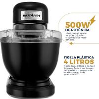 Batedeira Planetária Britânia 500W 12 Velocidades BBPE01 - 3